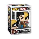 Marvel Figurina POP Figurina Split Wolverine Logan 9 cm - imagine 2