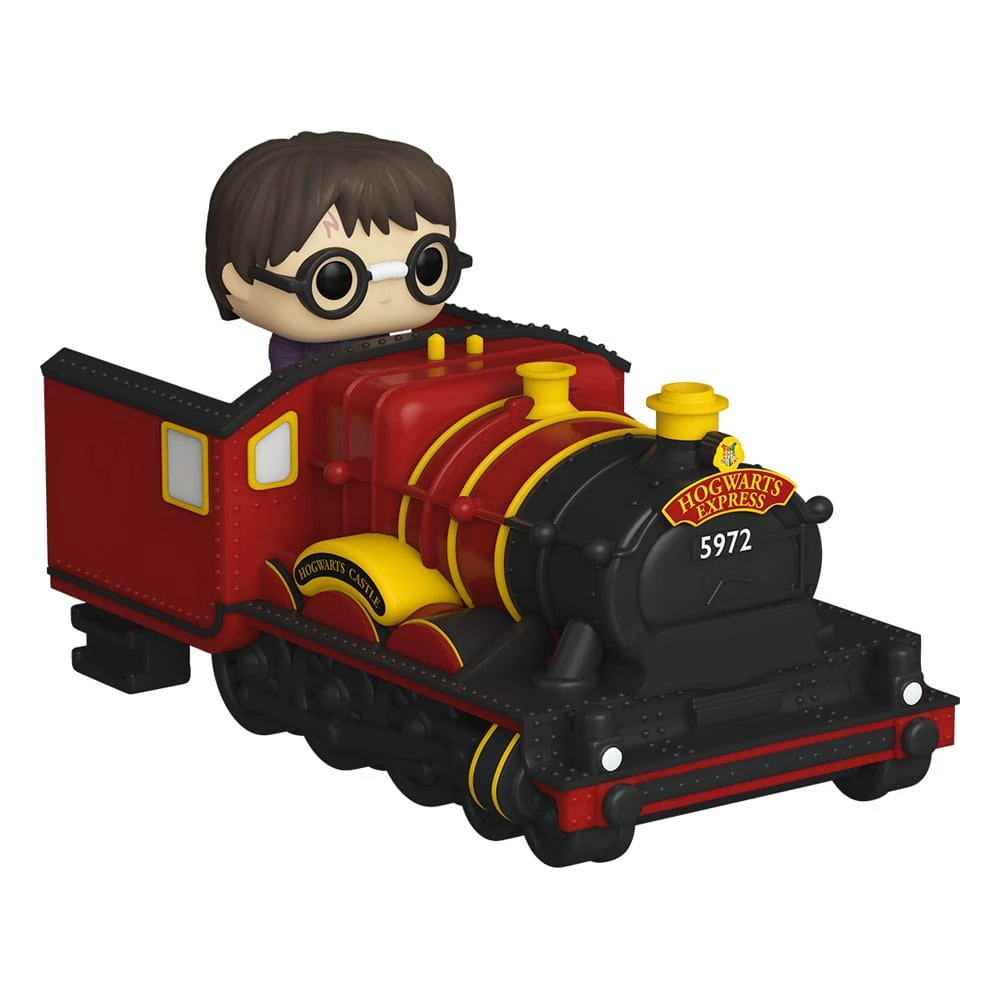 Harry potter funko Harry Potter Figurina Bitty POP Rides Vinyl Figurina Harry Potter w Hogwarts Express 2.5 cm - imagine 1