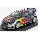 Macheta metalica 1:24 Ford England Fiesta WRC Team M-Sport N 1 Winner Rally Montecarlo World Champion 2017 S. Ogier J. Ingrassia Blue Red Yellow