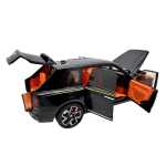 Macheta Rolls Royce Cullinan negru 1:24 replica metal lumini si sunete usi capota si portbagaj deschise - imagine 7