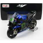 Macheta metalica MAISTO YAMAHA 1/18 YZR-M1 TEAM  YAMAHA MONSTER ENERGY N 21 MOTOGP SEASON 2022 FRANCO MORBIDELLI - BLUE