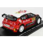 Macheta metalica 1:24 Citroen C3 WRC Abu Dhabi N7 Rally Catalunya Costa Durada 2017 K. Meeke P. Nagle Black Grey White - imagine 2