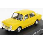 Macheta metalica Simca 1000 1962 1:43 cu vitrina galben