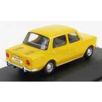 Macheta metalica Simca 1000 1962 1:43 cu vitrina galben - imagine 2