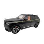 Macheta Rolls Royce Cullinan negru 1:24 replica metal lumini si sunete usi capota si portbagaj deschise - imagine 18