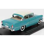 Macheta metalica Opel Olympia Rekord P1 1957 1:24 Turquoise Whit - imagine 2