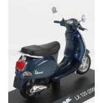 Macheta metalica scuter Piaggio Vespa 125 LX 2005 1:18 albastru metalizat - imagine 2