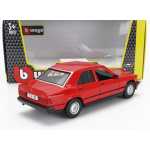 Macheta metalica BURAGO MERCEDES BENZ 1:24 190E rosu - imagine 2
