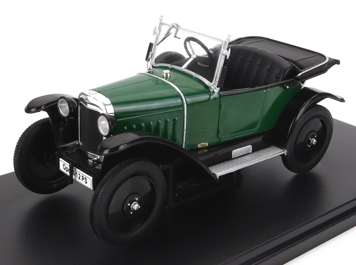 Macheta metalica Opel 4/12 PS Laubfrosch Cabriolet Open 1924 1:24 Rosu Negru Macheta metalica Opel 4/12 PS Laubfrosch Cabriolet Open 1924 1:24 Rosu Negru - imagine 1
