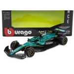 Macheta metalica BURAGO ASTON MARTIN 1/43 F1 AMR25  F1 AMR25 TEAM ARAMCO COGNIZANT N 14 SEASON 2025 FERNANDO ALONSO - GREEN BLACK