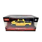 Macheta Dodge RAM Mammoth 1000 Hennessey galben1:32 replica metal lumini si sunete usi capota si portbagaj deschise - imagine 5