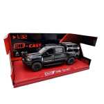 Macheta Dodge RAM Mammoth 1000 Hennessey negru 1:32 replica metal lumini si sunete usi capota si portbagaj deschise