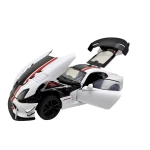 Macheta Dodge Viper ACR alb 1:24 replica metal lumini si sunete usi capota si portbagaj deschise