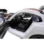 Macheta Dodge Viper ACR alb 1:24 replica metal lumini si sunete usi capota si portbagaj deschise - imagine 7