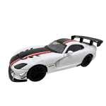 Macheta Dodge Viper ACR alb 1:24 replica metal lumini si sunete usi capota si portbagaj deschise