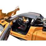 Macheta Pagani Huayra orange BC 1:32 replica metal lumini si sunete usi capota si portbagaj deschise