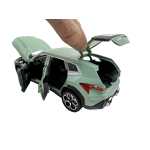 Macheta BMW XM verde 1:24 replica metal lumini sunet fum si pull back usi capota si portbagaj deschise - imagine 4