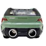 Macheta BMW XM verde 1:24 replica metal lumini sunet fum si pull back usi capota si portbagaj deschise - imagine 6