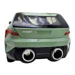 Macheta BMW XM verde 1:24 replica metal lumini sunet fum si pull back usi capota si portbagaj deschise - imagine 8