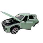 Macheta BMW XM verde 1:24 replica metal lumini sunet fum si pull back usi capota si portbagaj deschise - imagine 9