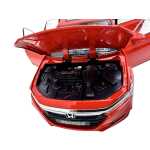 Macheta Honda Accord Sport Hybrid rosie 1:24 replica metal lumini si sunete usi capota si portbagaj deschise - imagine 6