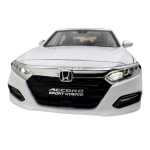 Macheta Honda Accord Sport Hybrid alba 1:24 replica metal lumini si sunete usi capota si portbagaj deschise - imagine 17