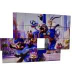 Puzzle magnetic Zootopia 20 piese cuburi magnetice imagine 6 fete pentru copii - imagine 3