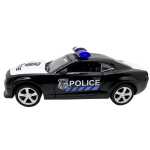 Macheta Ford Mustang politie 1:32 replica metal lumini si sunete usi capota si portbagaj deschise - imagine 8