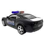 Macheta Ford Mustang politie 1:32 replica metal lumini si sunete usi capota si portbagaj deschise - imagine 9