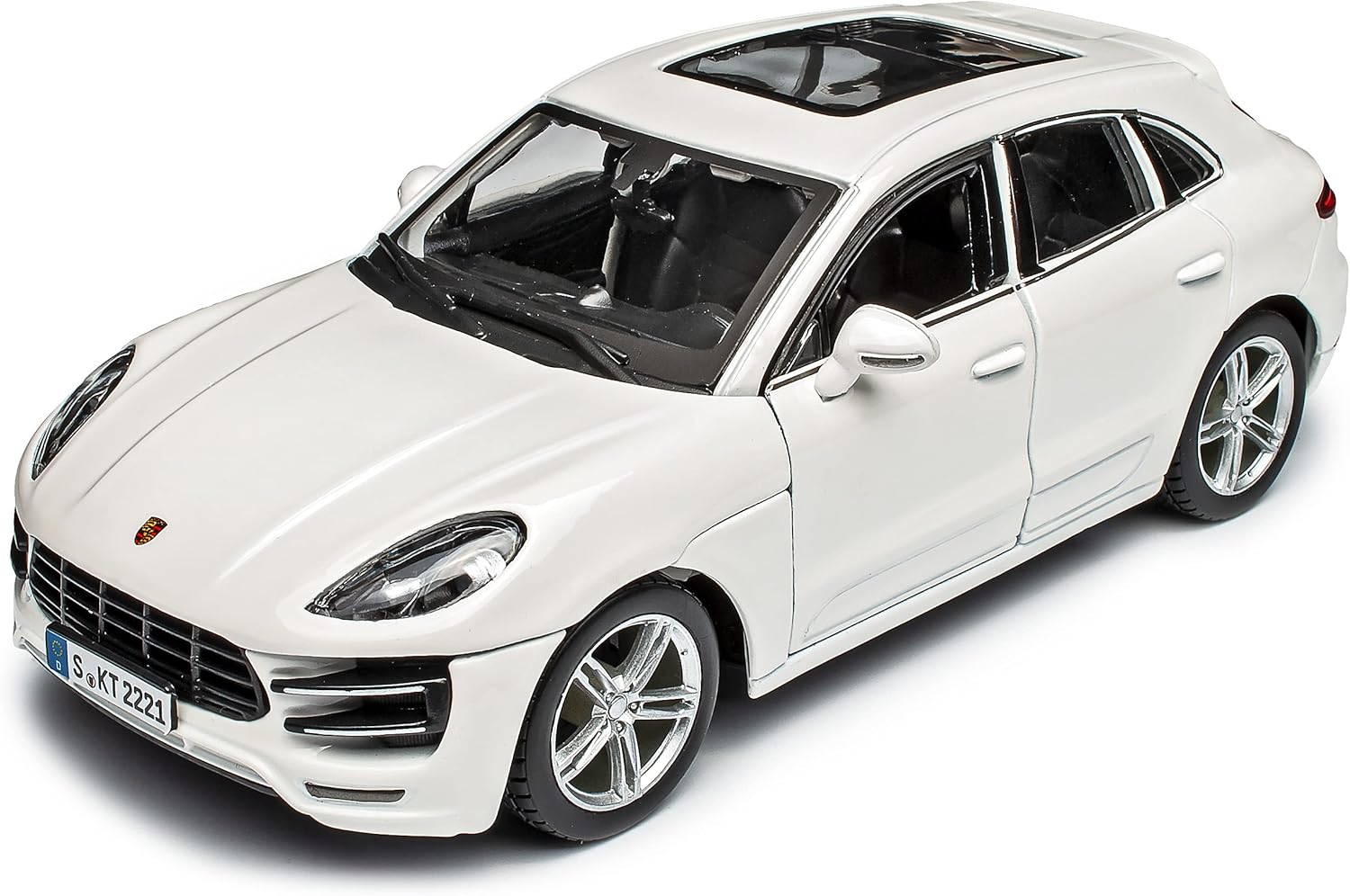 Macheta metalica BBURAGO PORSCHE 1/24 MACAN 2013 scara 1:24 Macheta metalica BBURAGO PORSCHE 1/24 MACAN 2013 scara 1:24 - imagine 1