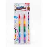 Set 2 Creioane Multicolore Toi-Toys - 10 Culori Interschimbabile - imagine 4