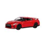 Macheta metalica BURAGO NISSAN 1:24 GT-R (R35) COUPE rosu