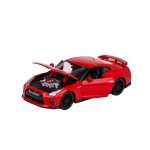 Macheta metalica BURAGO NISSAN 1:24 GT-R (R35) COUPE rosu - imagine 7