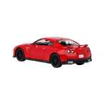 Macheta metalica BURAGO NISSAN 1:24 GT-R (R35) COUPE rosu - imagine 3