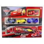 Set 4 masinute Cars si tir Mac metal Alloy Car jucarie copii 3 ani+ - imagine 5