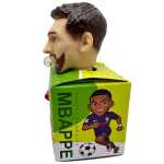 Figurina fotbalist Messi antistres cu bula de mestecat Football squeeze jucarie haioasa - imagine 3