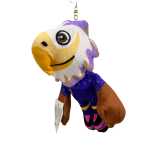 Breloc plus mascota fotbal vultur jucarie de agatat pentru copii 20cm