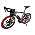 Macheta bicicleta sport din metal roti si pedale mobile model cursiera - imagine 3