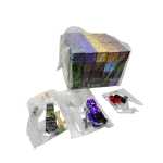 Set cuburi magnetice tip Minecraft 100 piese cutie albina cu figurine