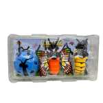 Set 3 insecte mecanice cu cheita jucarie copii insecte din plastic care merg - imagine 6