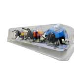 Set 3 insecte mecanice cu cheita jucarie copii insecte din plastic care merg - imagine 5