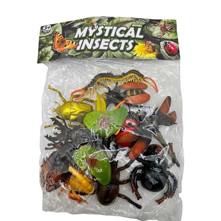 Set figurine insecte realiste Mystical Insects jucarii educative copii