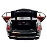 Macheta Bentley Mulsanne negru 1:24 replica metal lumini si sunete usi capota portbagaj deschise - imagine 18