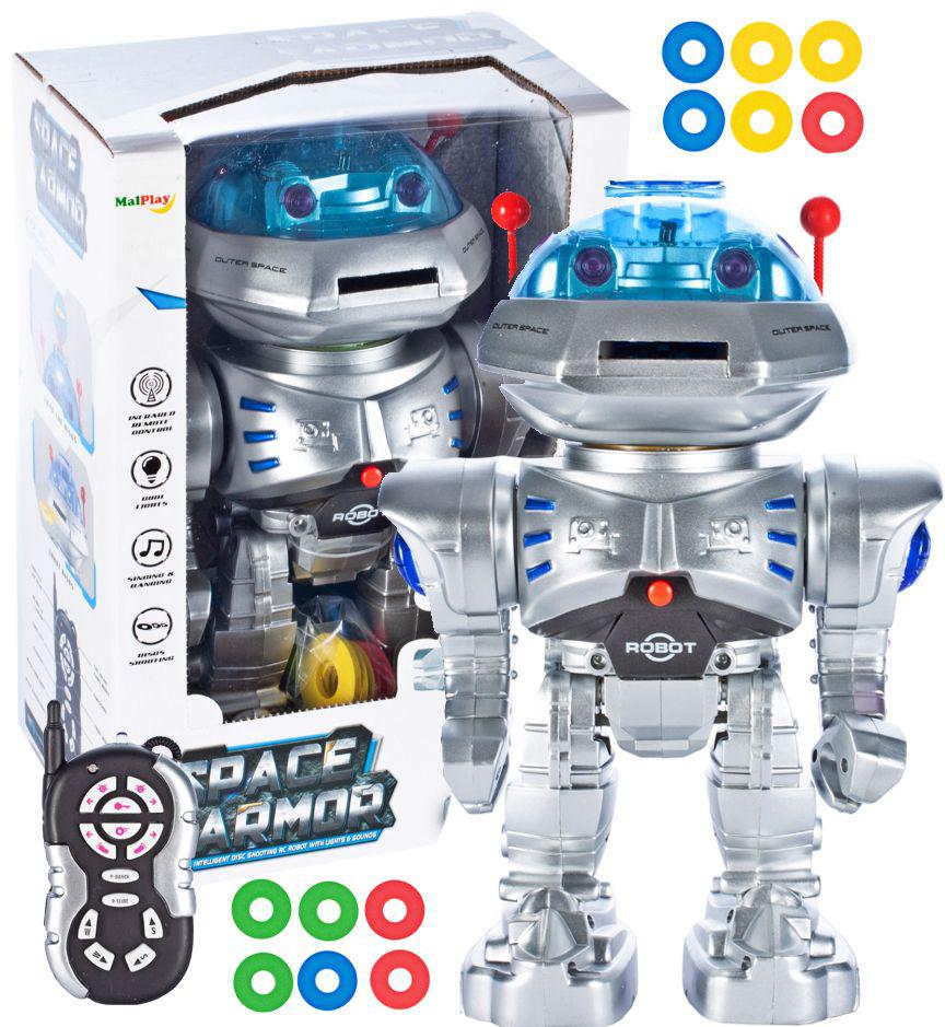 WhatsApp Image 2026-03-19 at 21.17.47 (2) Robot interactiv Space Armor cu telecomanda trage cu discuri lumini sunete si miscare