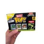 Set 4 Figurine Funko Bitty Pop! Teenage Mutant Ninja Turtles (TMNT) - Leonardo, Michelangelo, April O'Neil & Mystery - imagine 2