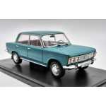 Macheta 1:24 1970 polski Fiat 125p verde replica metal - imagine 4