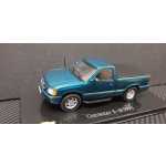 Macheta 1:43 1995 chevrolet s-10 pick-up albastru replica metal - imagine 6
