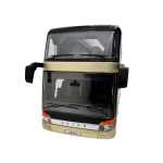 Macheta metal Autobuz Setra auriu etajat 1:32 model autocar turistic cu usi si compartimente deschise sunet si lumini - imagine 7