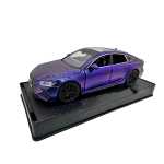 Macheta Audi RS7 scara 1:32 replica metal mov perlat usi capota portbagaj deschise