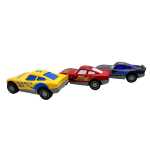 Set 3 machete Cars din metal scara 1:36 dimensiune 12cm - imagine 6